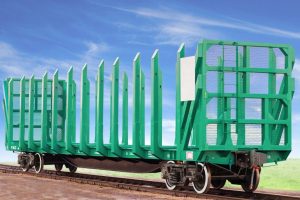 Подробнее о статье ВАГОН-ПЛАТФОРМА ДЛЯ  ЛЕСОМАТЕРИАЛОВ МОДЕЛЬ 13-6923